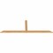 Ekena Millwork Portland Smooth Timber Gable Bracket, Western Red Cedar, 84"W x 28"H x 1 1/2"D x 3 1/2"F, 8/12 Pitch GBW084X28X0204POR00SWR - alternate 5